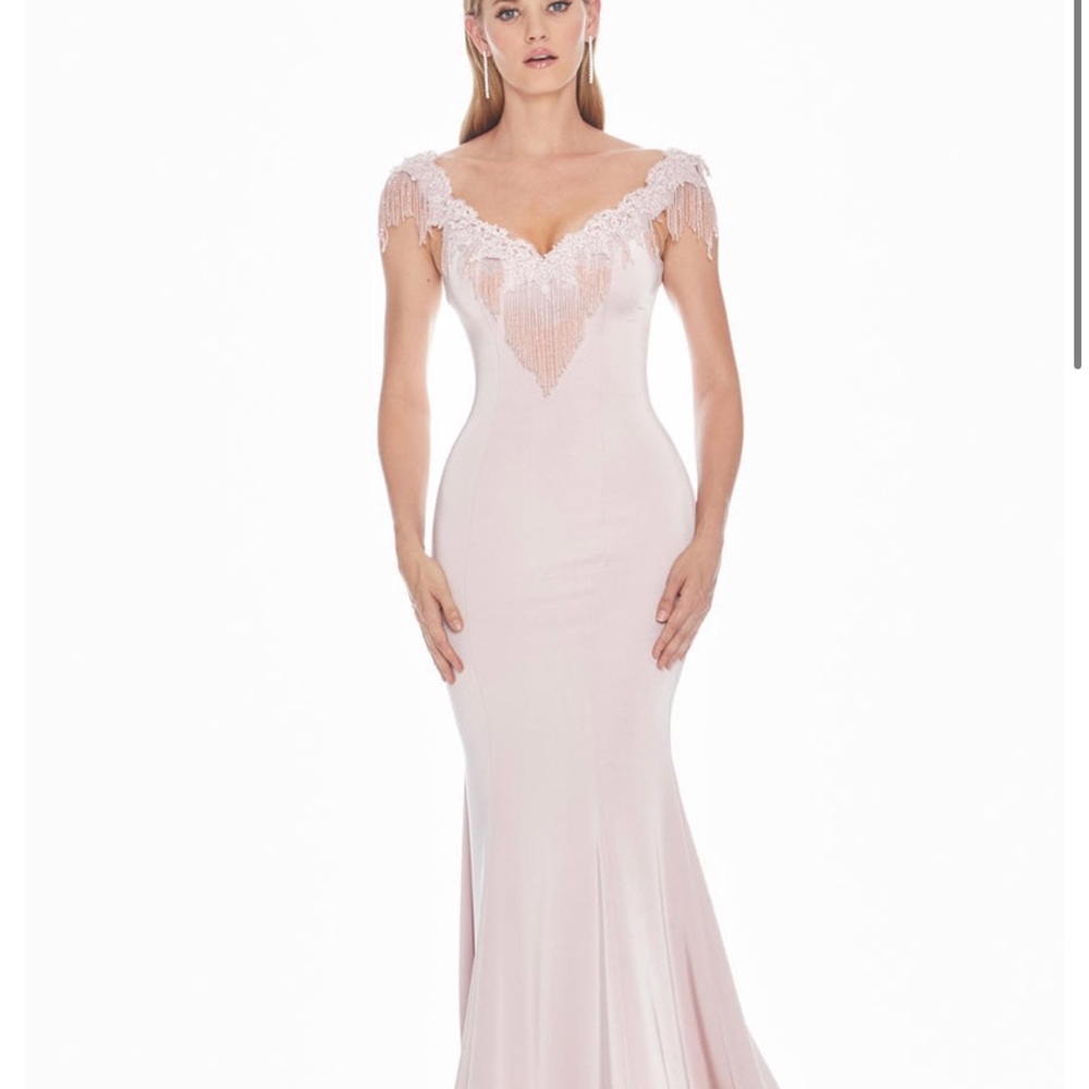 AshleyLauren Pink Gown